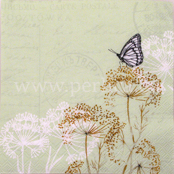 Salveta Butterfly branches green G38