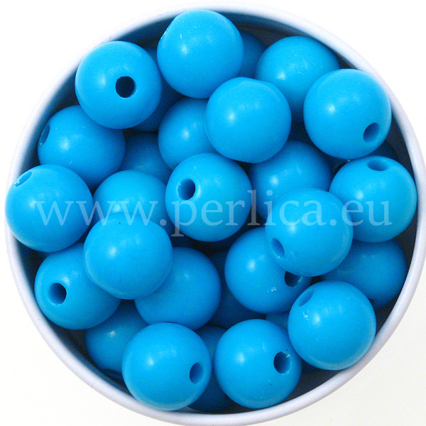 Akrilne perle 10 mm, 40 kom, PL9