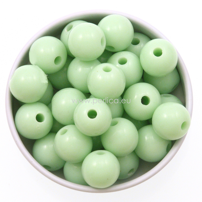 Akrilne perle 10 mm, 40 kom, PL11