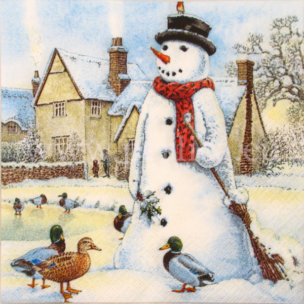 Salveta Jolly Snowman SS2