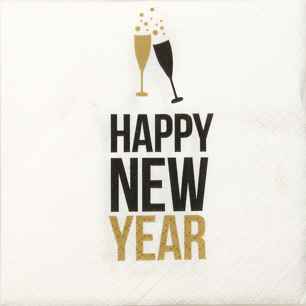 Salveta "Happy New Year" ZI3