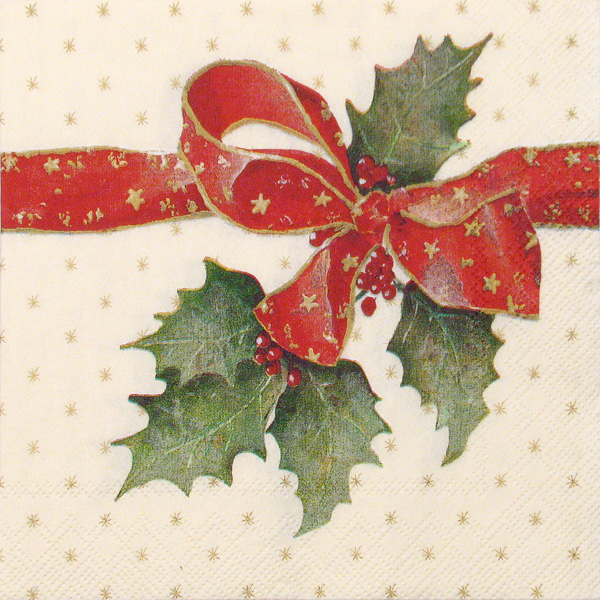 Salveta "Christmas bow" BZ1