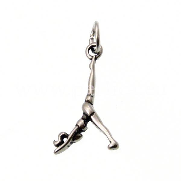 Privjesak inox SS304 Joga 32x14 mm SS35
