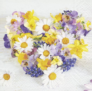 Salveta Flower heart  C87