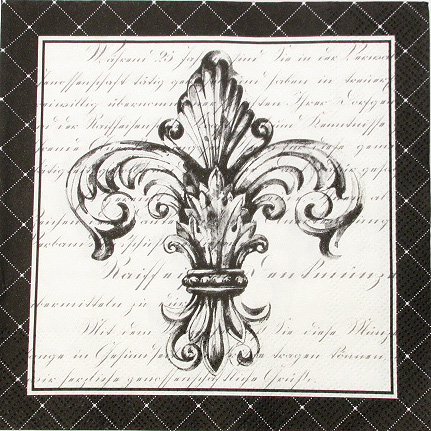 Salveta "French Fleur de Lis" G33
