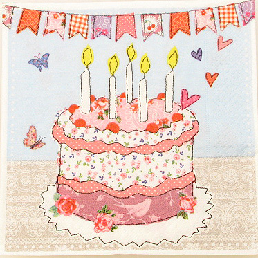 Salveta "Birthday surprise" D11