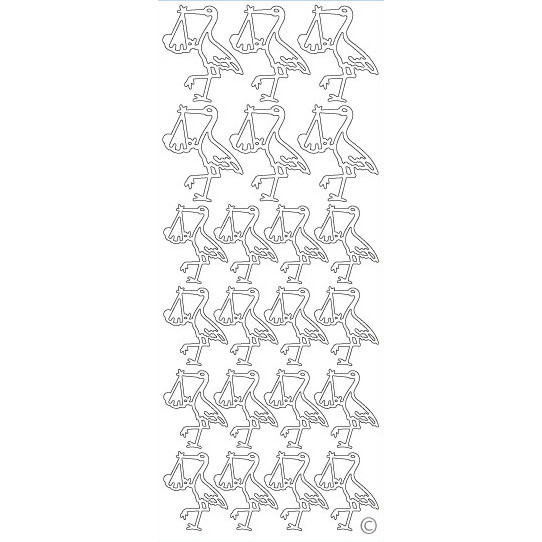 Naljepnice konture, zlatne