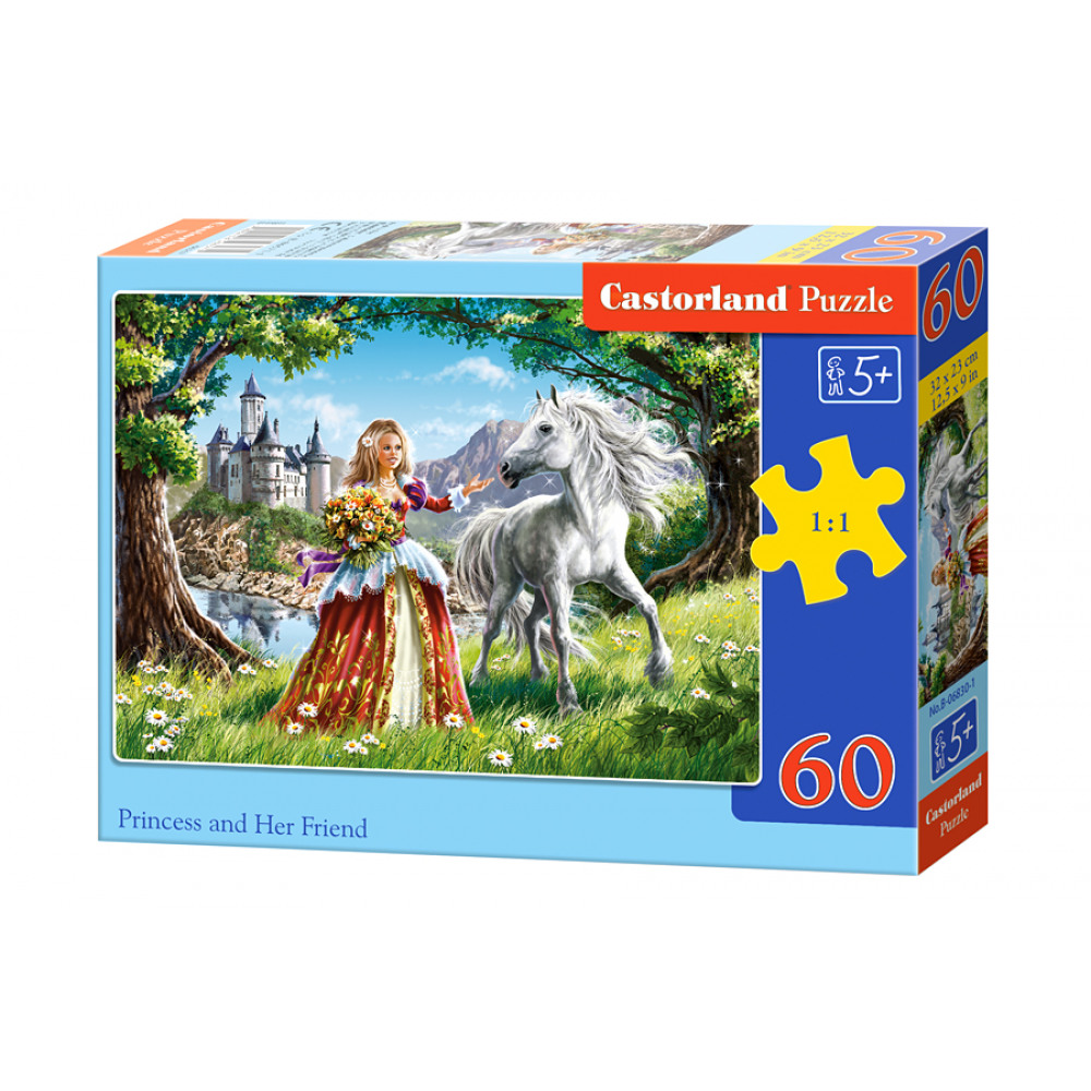 Puzzle 60 el. "Princess and her Friend" PA2