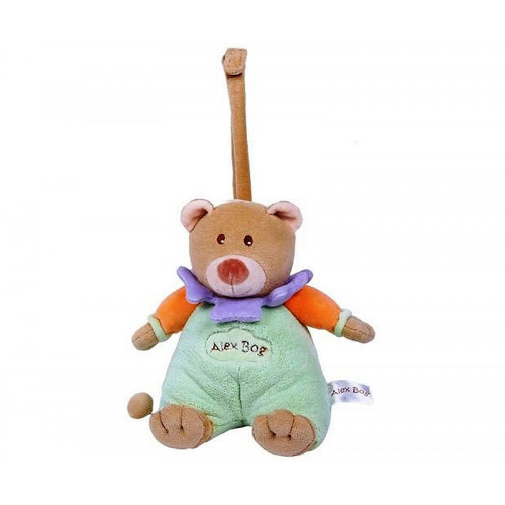 Plišani muzički medo 18 cm