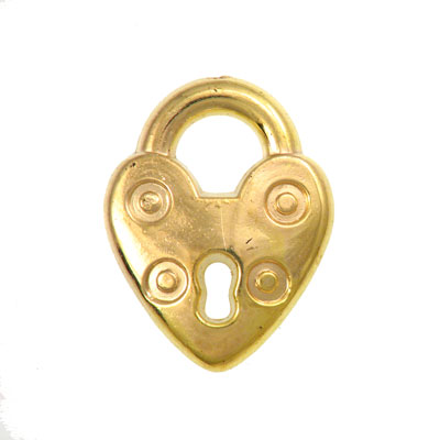 Lokot srce 20x15 mm, 6 kom, CCB1