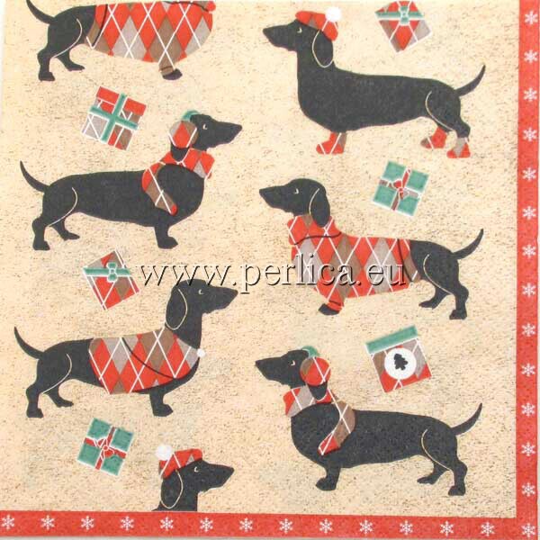Salveta  Winter Dachshund ZC4