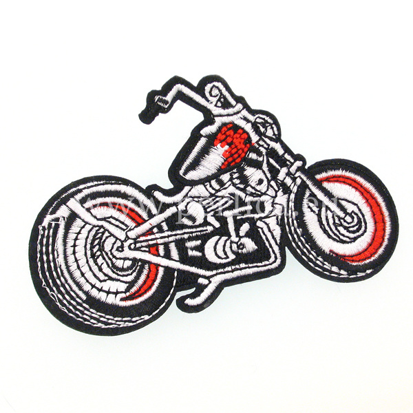 Tekstilna zakrpa motor 10,3 x 6,8 cm, ZK2