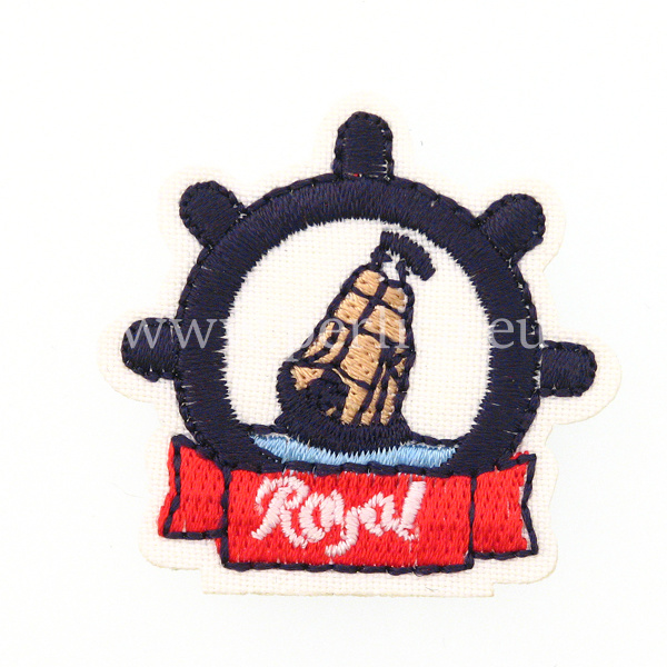 Tekstilna zakrpa Royal 4 x 4 cm, ZK01