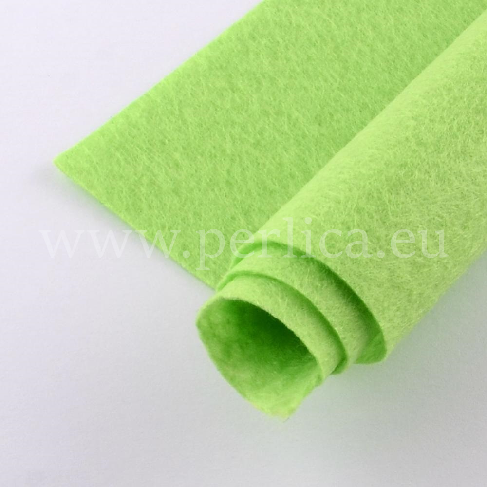 Filc 30x30 cm, 0,8-1 mm, zuto zelena