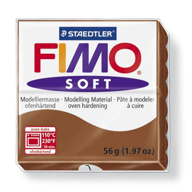 Fimo soft 56 gr 7 karamel