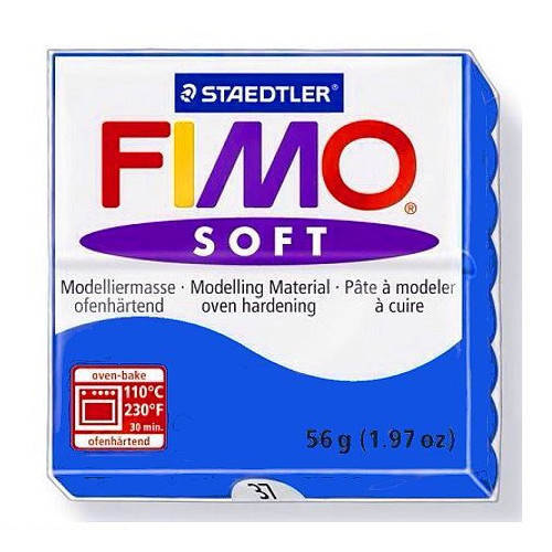 Fimo soft 56 gr 37 pacif.plava