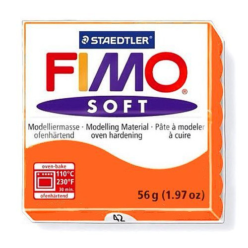 Fimo soft 56 gr 42 narancasta