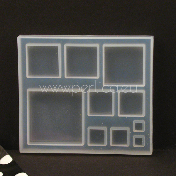 Silik.kalup Kvadrati 87x77x6,5 mm, KAL22