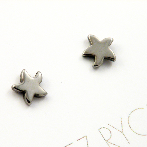Naušnice "Morska zvijezda " 12 mm, inox