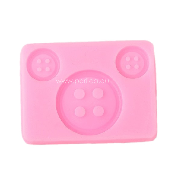 Kalup silikonski "Gumbići" 60x80x8 mm; KAL9
