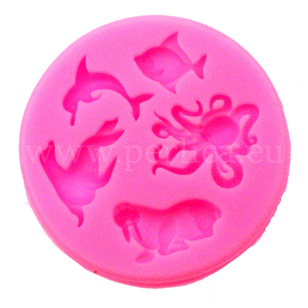 Kalup silikonski "Morska stvorenja", KAL17