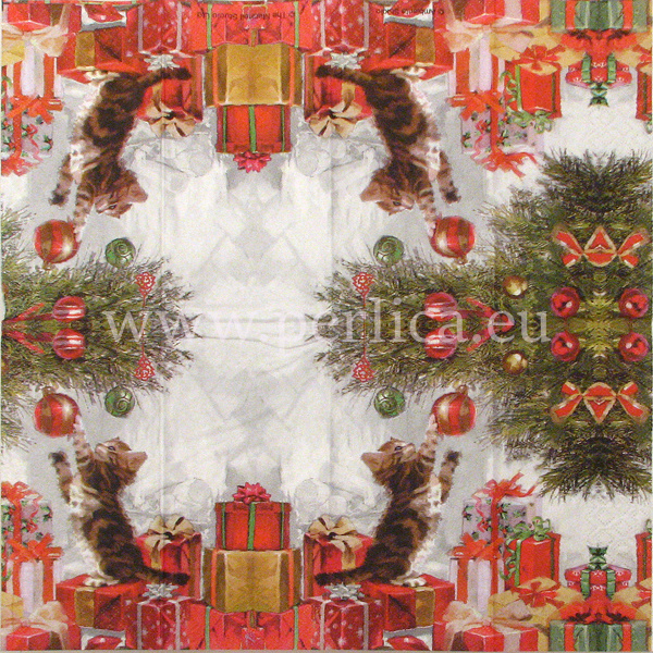 Pap.maramice Kitten and Bauble 5 S1