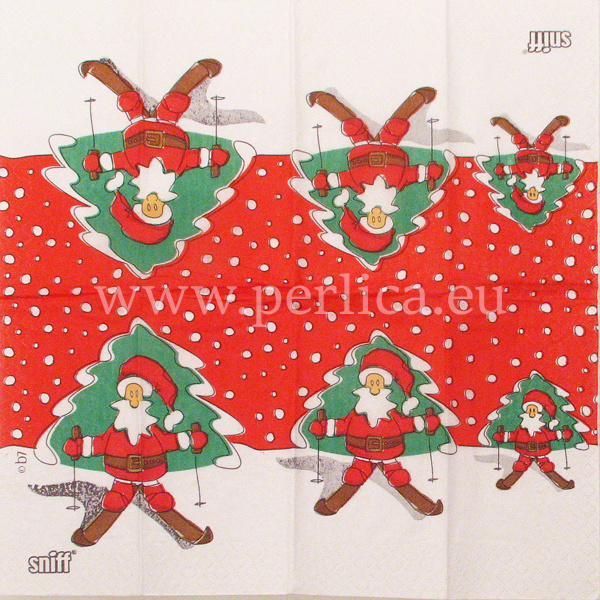 Pap.maramice Snowmen skii, 2 S4