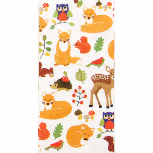 Papirnate maramice Winter friends 1 Z6