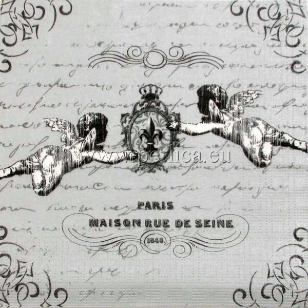 Salveta French angels silver AN9
