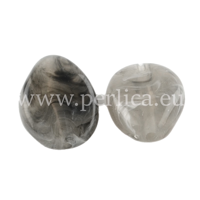 Akril.perla 25x19x9 mm, 6 kom,PL1