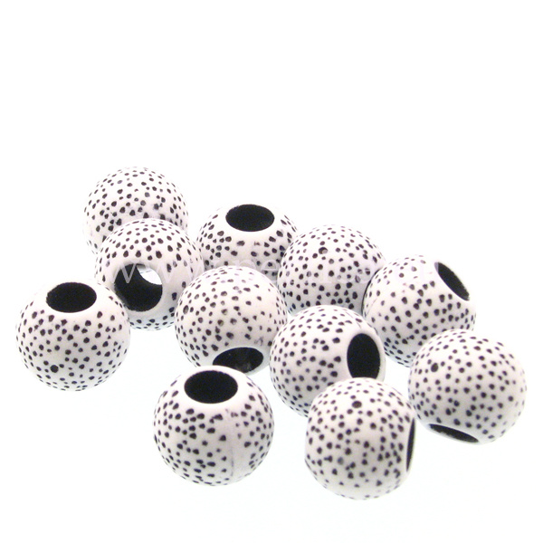 Akrilne perle 13,5 x 11,5 mm, 10 kom, PL3