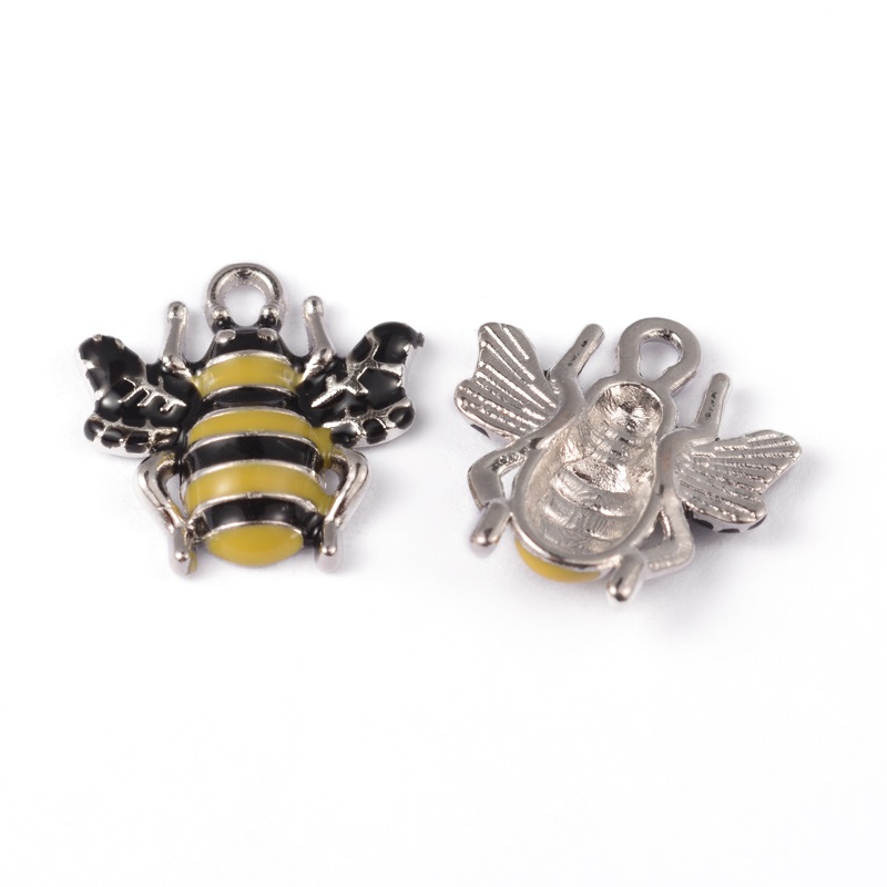 Privjesak "Pčelica" 18x17x3 mm, 1 kom, EM1