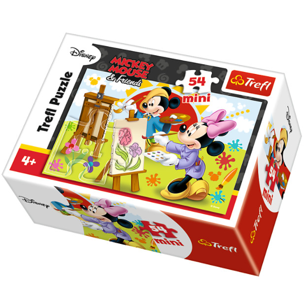Puzzle mini "Mickey Mouse and friends"54 d
