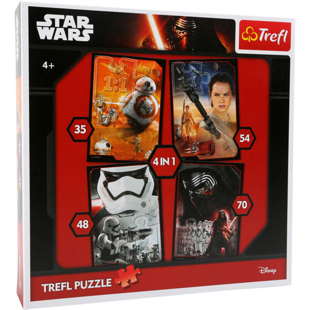 Star War Puzzle 4 u 1