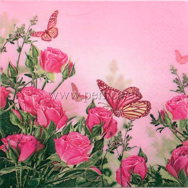 Salveta "Roses and butterflies" CR10