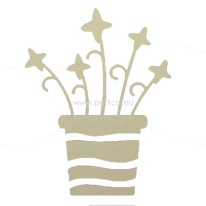 Šablona Cvijeće 13 x 13 cm