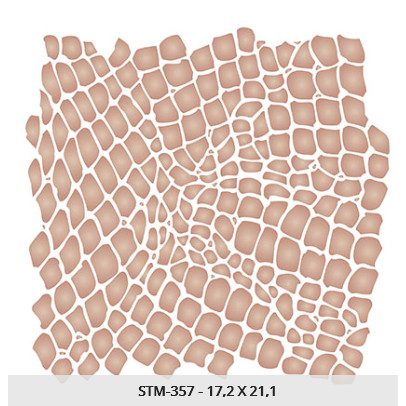 Šablona Crackle 2 17x21 cm