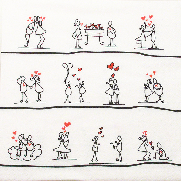 Salveta "Story of love" VJ9