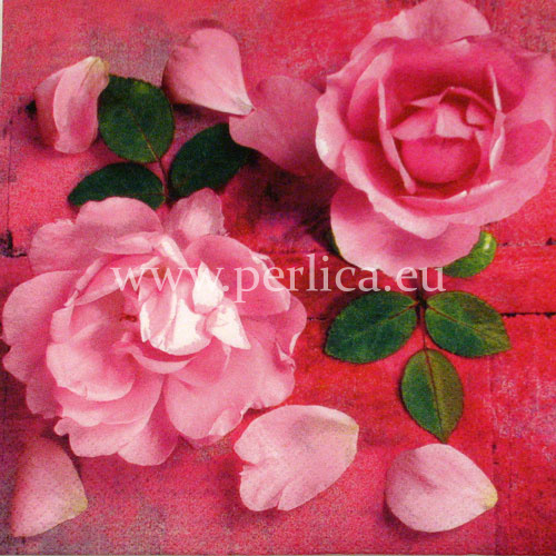 Salveta "Hot pink roses" CR3