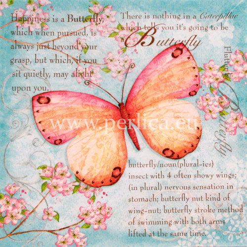 Salveta "Butterfly poetry" ZL3