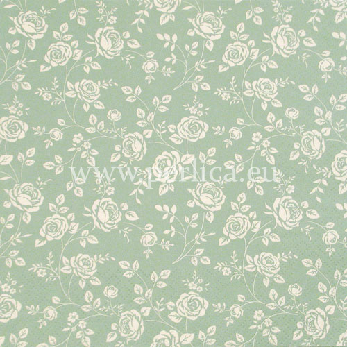 Salveta "Little Roses Sage" G7