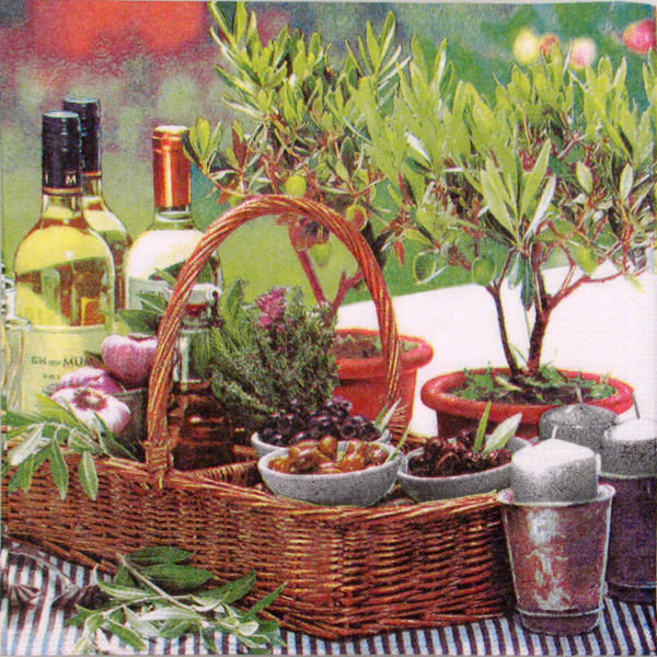 Salveta " Tuscan Meal" MAS6