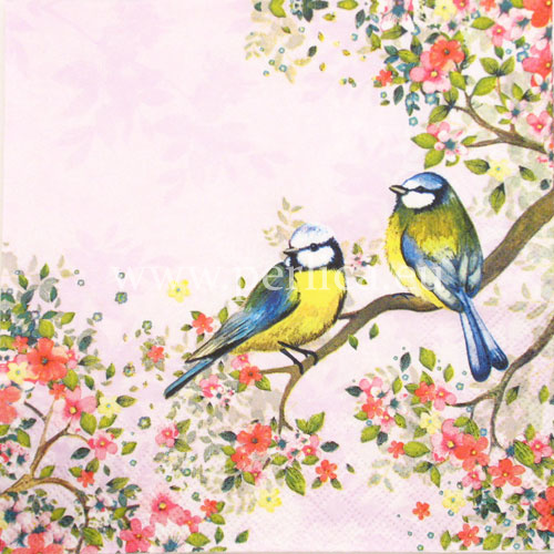 Salveta "Bird Watching lila" PT14