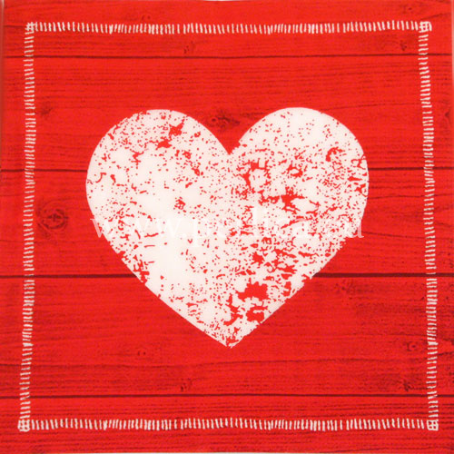 Salveta "Fashion Heart Fire" VJS4