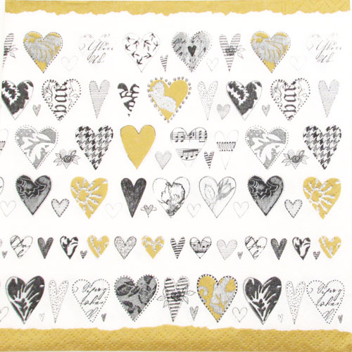 Salveta Golden hearts, VJ6