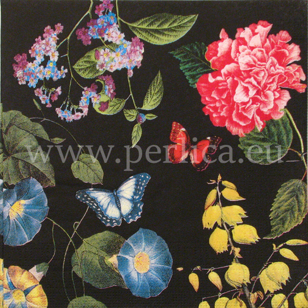 Salveta "Victoria garden black" C3