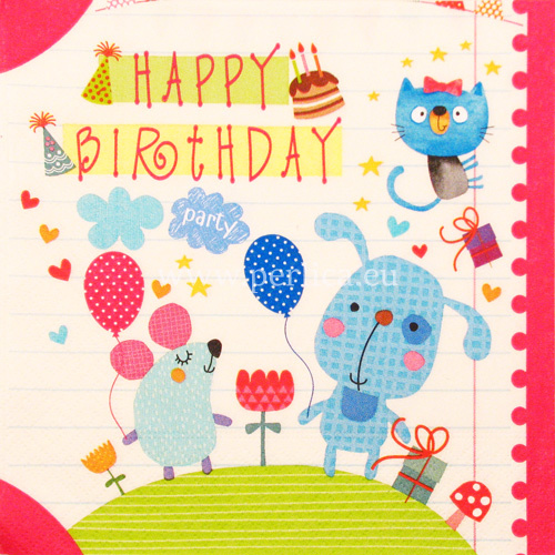 Salveta "Child s birthday" D1