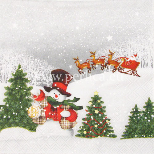 Salveta "Happy holidays" ZI24