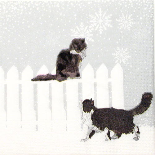 Salveta "Snowfall Cats" BMP1