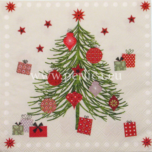 Salveta "Balls, gifts and tree" ZI8